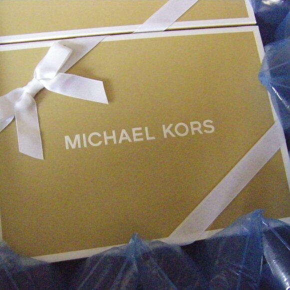 Michael Kors Jet Set Signature Logo Crossbody Bag Metallic Rose Gold Multi Boxed - Picture 10 of 10